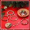885PCS Christmas Beads,Christmas Bracelet Making Kit for Girls,Christmas Bracelet Beads Kit with Xmas Ornament for Jewelry Making DIY,Christmas Crystal Beads for Bracelets Gift Garland Decor Crafts